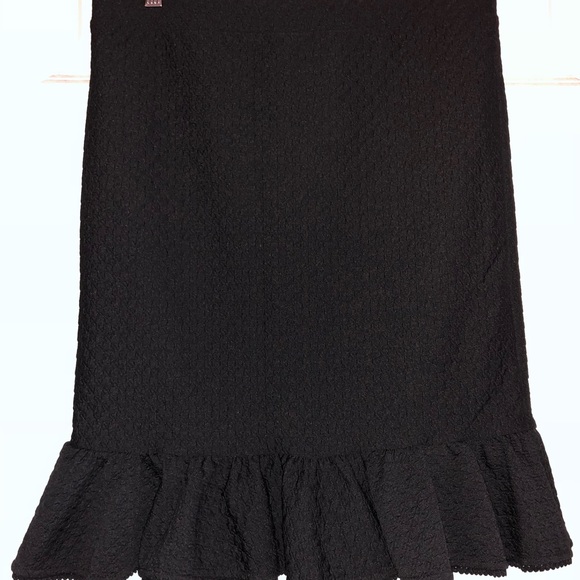 Anthropologie pencil skirt with peplum ruffle - Picture 2 of 3